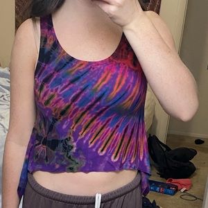 Tie dye tank
